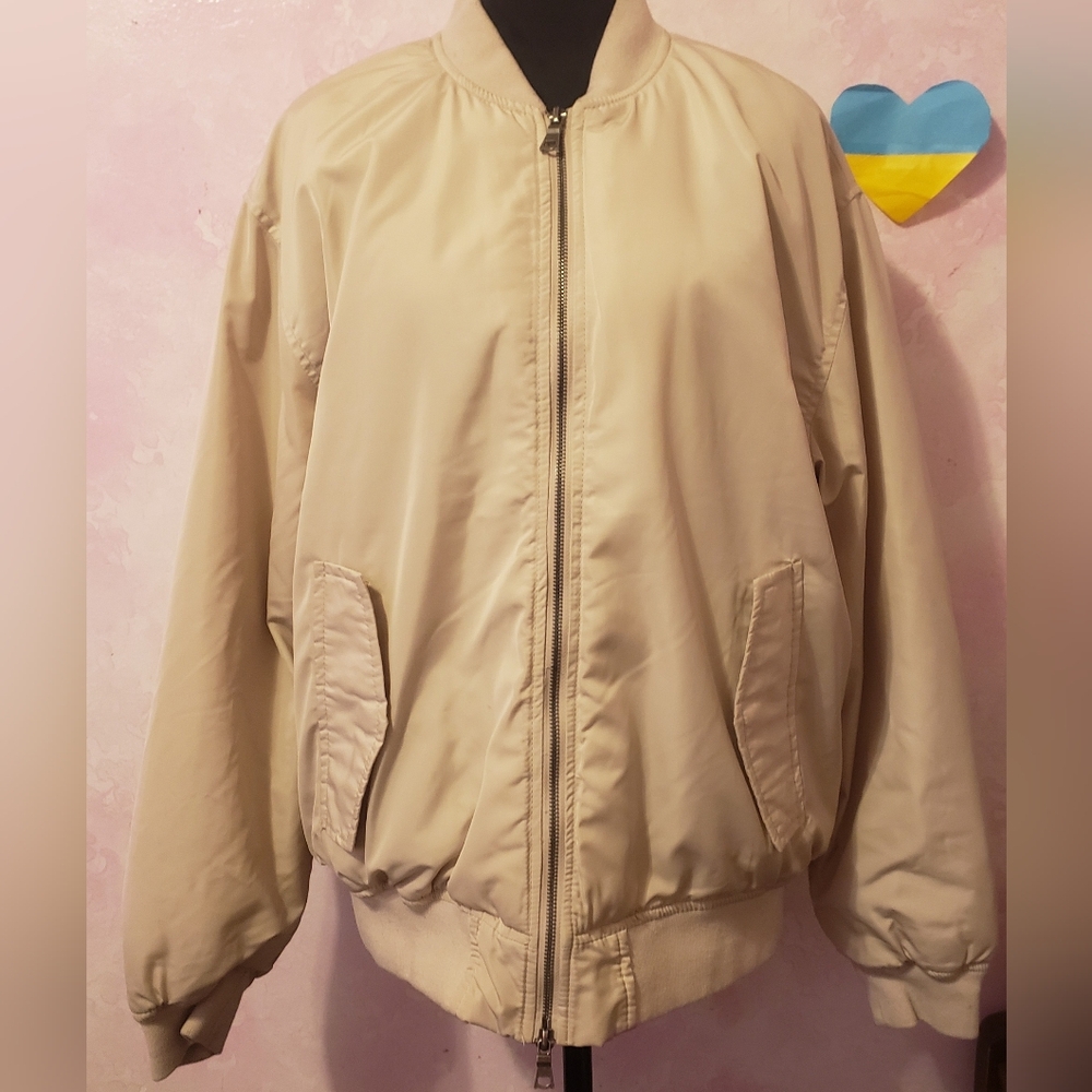Forever 21 Men's Cream Jacket